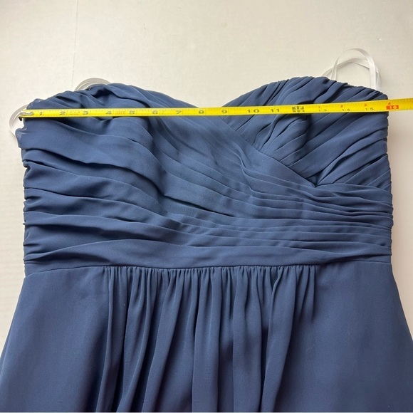 Jasmine‎ B2 B2078 Long Sweetheart Neckline Poly Chiffon Bridesmaid Dress - Picture 11 of 14